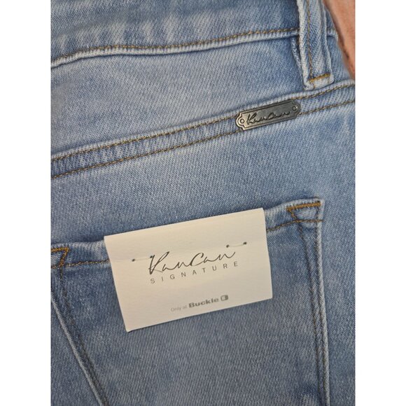 KanCan Signature High Rise Extreme Flare Jeans 23 x 33 Blue Stretch Denim - Picture 6 of 9